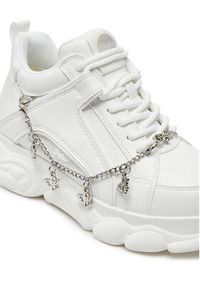 Buffalo Sneakersy Cld Corin Chain Butt 1636180 Biały. Kolor: biały. Materiał: skóra