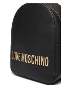 Love Moschino - LOVE MOSCHINO Plecak JC4193PP1MKD0000 Czarny. Kolor: czarny. Materiał: skóra