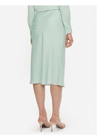 Calvin Klein Spódnica midi Bias K20K203514 Zielony Regular Fit. Kolor: zielony. Materiał: syntetyk #5
