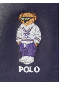 Polo Ralph Lauren Portfel męski 405962466001 Granatowy. Kolor: niebieski. Materiał: skóra