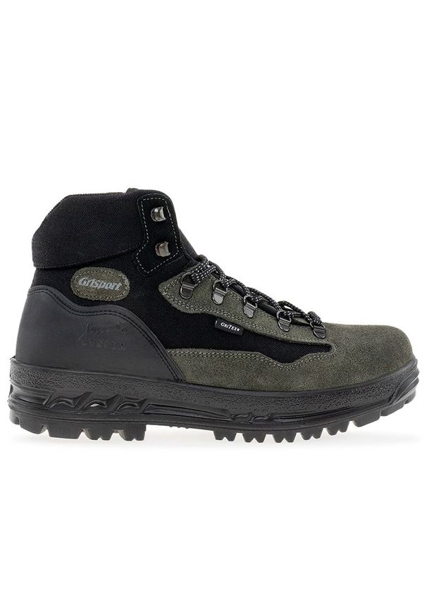 Buty Grisport 399SV624G - zielone. Kolor: zielony. Materiał: skóra. Szerokość cholewki: normalna. Styl: klasyczny, street