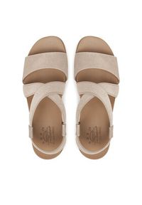skechers - Skechers Sandały BOBS Desert Kiss Low 114705/TPE Beżowy. Kolor: beżowy. Materiał: materiał #6