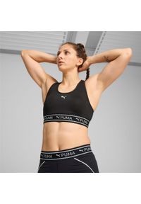 Biustonosz dla kobiet Puma 4 Keeps. Kolor: czarny. Sport: fitness