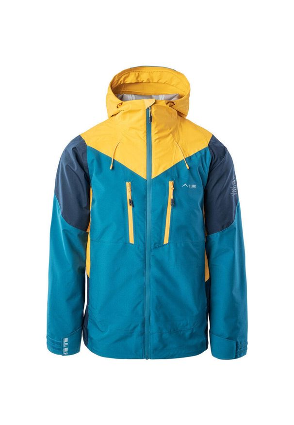 Kurta zimowa męska Elbrus Malaspina II. Kolor: wielokolorowy. Materiał: softshell. Sezon: zima