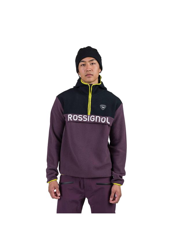 Bluza męska Rossignol Alltrack Fleece. Kolor: fioletowy