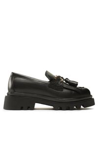 Loafersy Badura. Kolor: czarny