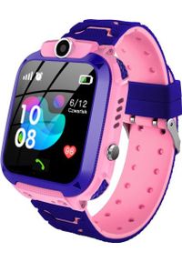 Smartwatch GoGPS K16S Różowy (K16SPK). Rodzaj zegarka: smartwatch. Kolor: różowy #1