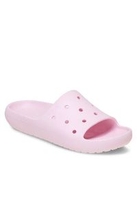 Crocs Klapki Classic Slide v2 209401 Różowy. Kolor: różowy