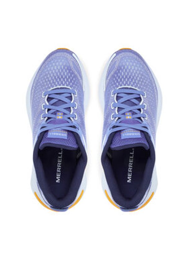 Merrell Buty do biegania Morphlite J068426 Niebieski. Kolor: niebieski. Materiał: materiał