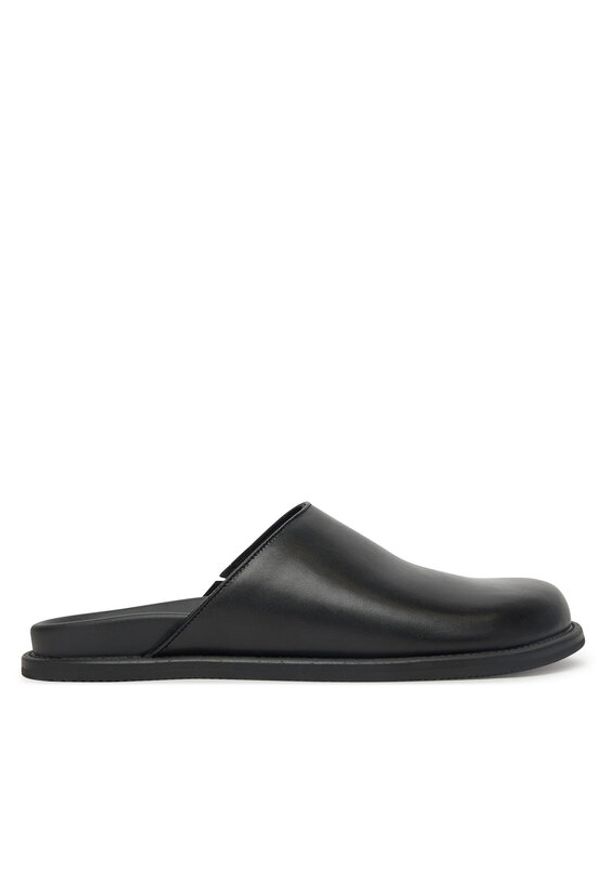 Aldo Klapki Optimism 13914493 Czarny. Kolor: czarny. Materiał: skóra