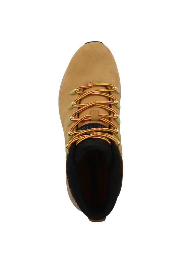 Buty trekkingowe męskie Timberland Euro Sprint Trekker. Kolor: brązowy. Materiał: skóra, guma, tkanina. Sport: bieganie, turystyka piesza