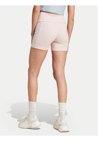 Adidas - adidas Szorty sportowe Lounge IY6743 Różowy Slim Fit. Kolor: różowy. Materiał: bawełna #5