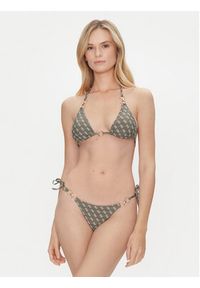 Guess Dół od bikini E5GO27 KCRL2 Zielony. Kolor: zielony. Materiał: syntetyk #4