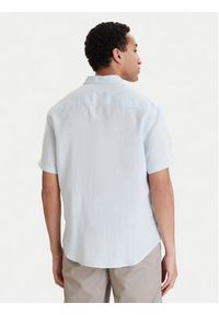 Calvin Klein Jeans Koszula LV04RF120G Błękitny Regular Fit. Kolor: niebieski. Materiał: wiskoza #4