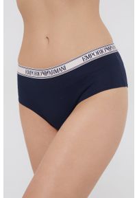 Emporio Armani Underwear Figi kolor granatowy. Kolor: niebieski. Materiał: materiał #1