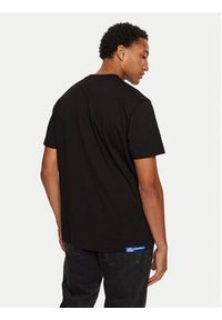 Karl Lagerfeld Jeans T-Shirt 246D1705 Czarny Regular Fit. Kolor: czarny. Materiał: bawełna