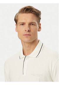 Armani Exchange Polo XM001557 AF10363 U0009 Biały Regular Fit. Typ kołnierza: polo. Kolor: biały. Materiał: bawełna #3