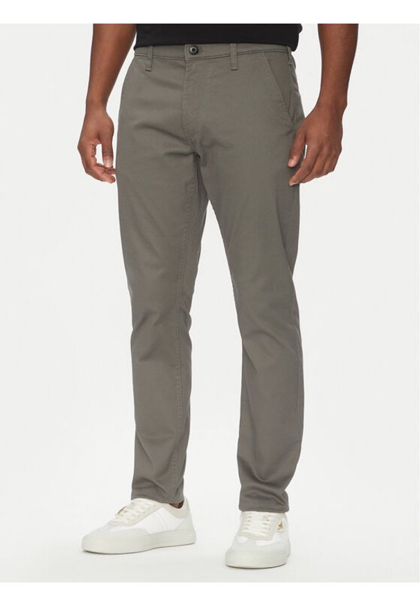 G-Star RAW - G-Star Raw Chinosy Chino 3.0 D25179-C105 Szary Skinny Fit. Kolor: szary. Materiał: bawełna