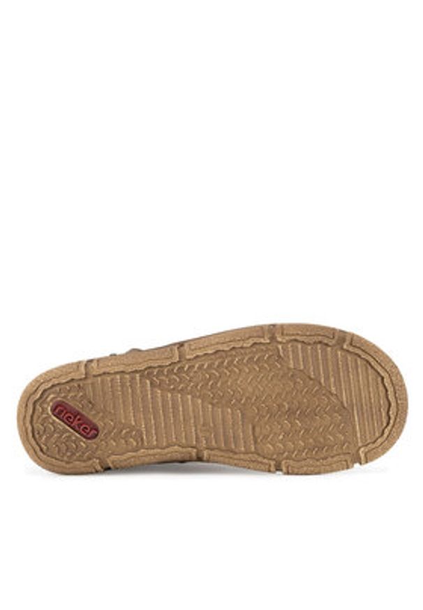 Rieker Botki Z3772-22 Brązowy. Kolor: brązowy. Materiał: materiał