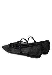 Tory Burch Baleriny Double Buckle Mary Jane 164030 Czarny. Kolor: czarny. Materiał: materiał #3