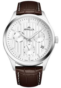 Acappella - Zegarek damski Appella L70003.5B13QF brązowy. Kolor: brązowy #1