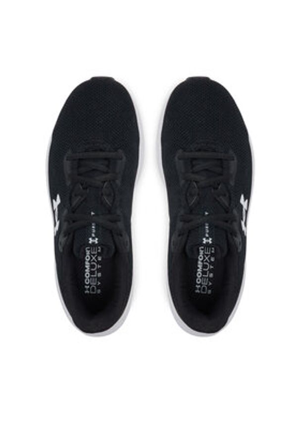 Under Armour Buty do biegania Ua W Charged Pursuit 4 3028261 Czarny. Kolor: czarny. Materiał: materiał