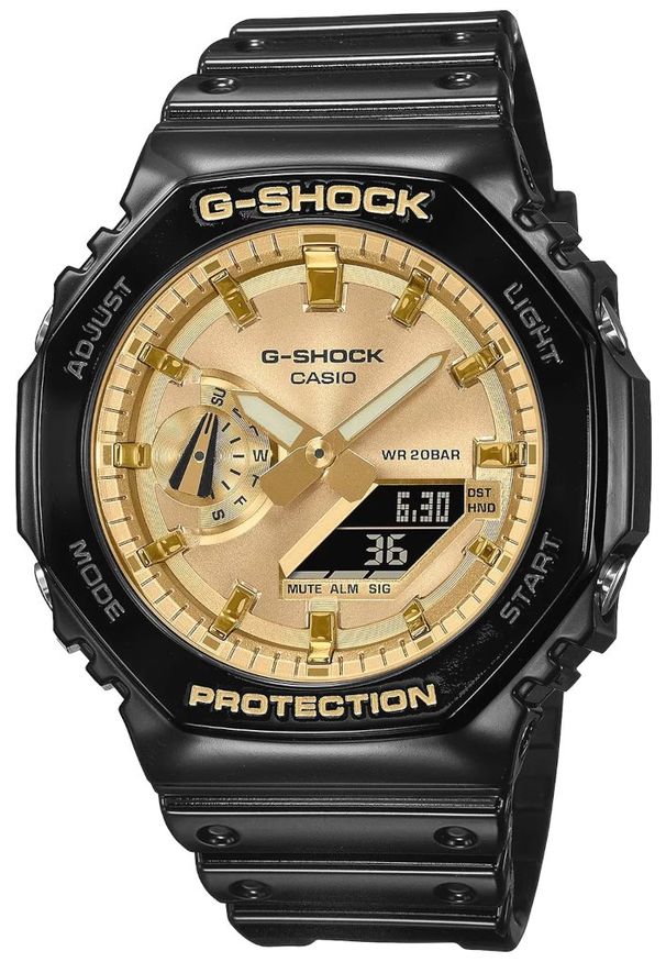 G-Shock - Zegarek Męski G-SHOCK Carbon Core Guard GA-2100GB-1AER