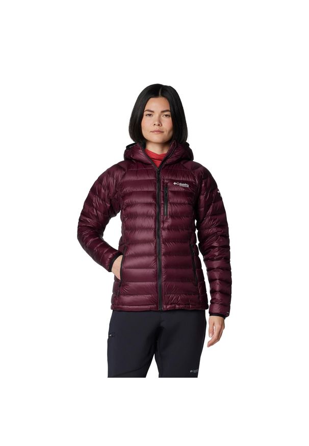 columbia - Columbia Kurtka Arctic Crest 2086074607. Kolor: czerwony. Sport: turystyka piesza