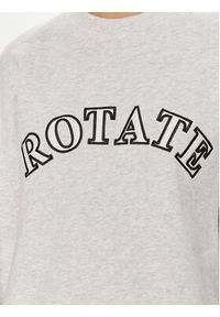 ROTATE Bluza Sui 1124541473 Szary Boxy Fit. Kolor: szary. Materiał: bawełna