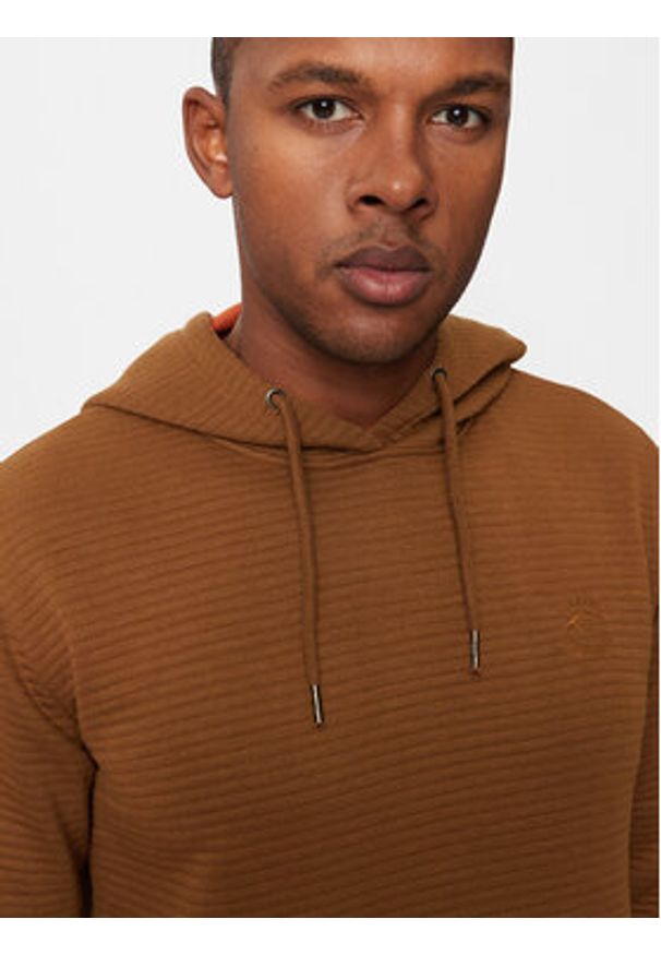 INDICODE Bluza Yalom 55-677 Brązowy Regular Fit. Kolor: brązowy. Materiał: syntetyk, bawełna