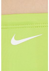 Nike dwuczęściowy strój kąpielowy Essential kolor zielony lekko usztywniona miseczka. Kolor: zielony. Materiał: skóra, materiał, włókno #3