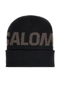 salomon - Czapka Salomon. Kolor: czarny #1