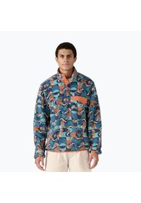 Bluza trekkingowa męska Patagonia LW Synch Snap-T P/O. Kolor: niebieski
