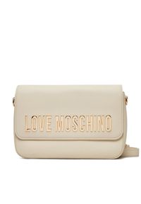 Love Moschino - LOVE MOSCHINO Torebka JC4023PP1MKD0110 Écru. Materiał: skórzane