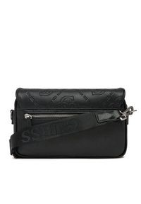 Guess Saszetka HMBOMG P5464 Czarny. Kolor: czarny. Materiał: skóra