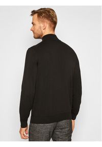 Lacoste Sweter AH1980 Czarny Classic Fit. Kolor: czarny. Materiał: bawełna #3