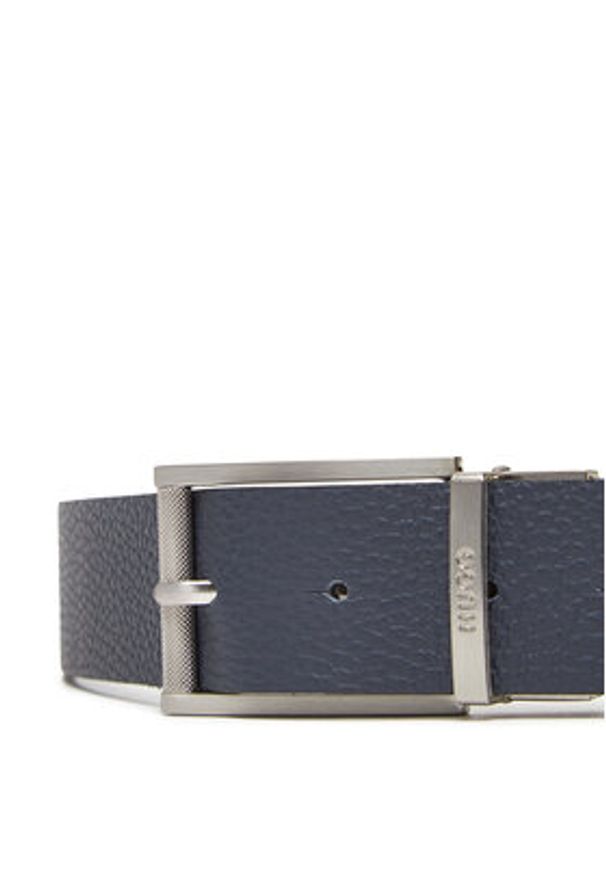 Hugo - HUGO Pasek Męski 50548369 Czarny. Kolor: czarny. Materiał: skóra