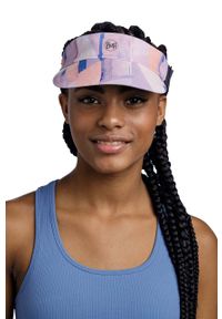 Buff daszek kolor fioletowy wzorzysta. Kolor: fioletowy. Materiał: włókno, materiał #2