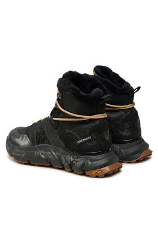 Premiata Sneakersy Saintcrd 397M Czarny. Kolor: czarny. Materiał: skóra