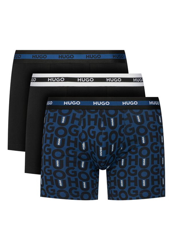 Hugo - HUGO Komplet bokserek 50545674 Kolorowy. Materiał: bawełna. Wzór: kolorowy