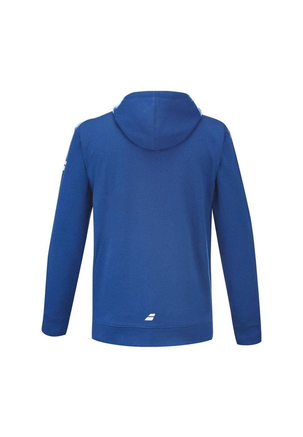 Bluza tenisowa męska Babolat Exercise Hood. Kolor: niebieski. Sport: tenis