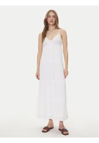 only - ONLY Sukienka letnia Chiara 15346832 Biały Regular Fit. Kolor: biały. Materiał: wiskoza. Sezon: lato