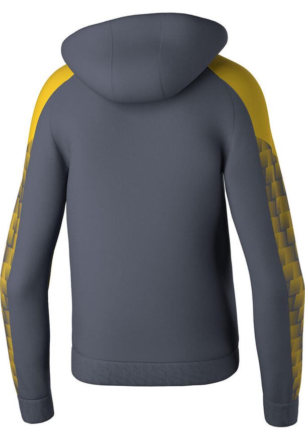 ERIMA - Bluza z kapturem Erima Evo Star. Okazja: na co dzień. Typ kołnierza: kaptur. Kolor: wielokolorowy, szary, żółty. Styl: casual, sportowy