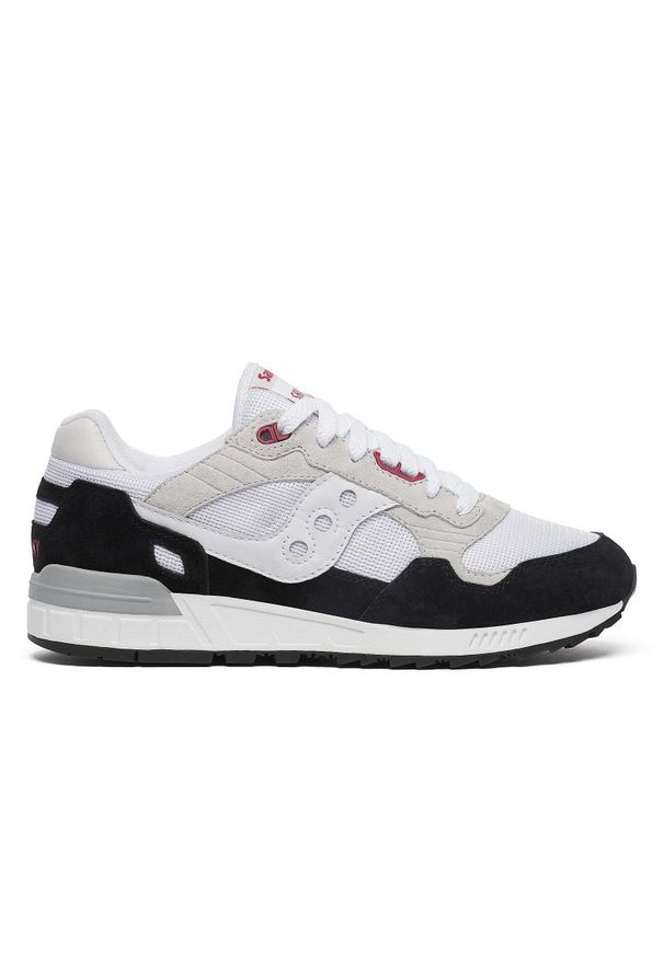 Sneakers Saucony Shadow 5000 białe czarne. Kolor: czarny. Sport: skateboard
