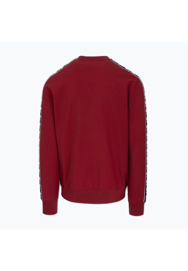 PITBULL - Bluza męska Pitbull Tape Nugget Crewneck Sweatshirt. Kolor: czerwony