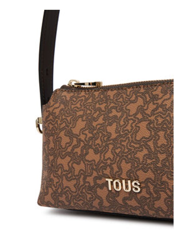 Tous - TOUS Torebka 2002380443 Brązowy. Kolor: brązowy. Materiał: skórzane