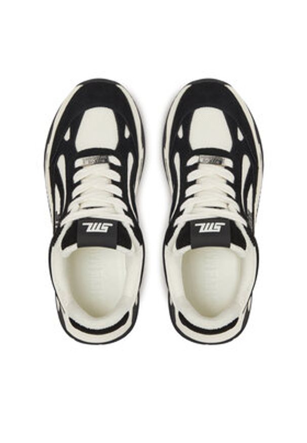 Steve Madden Sneakersy Sneak Peak-E SM19000129 Czarny. Kolor: czarny. Materiał: materiał