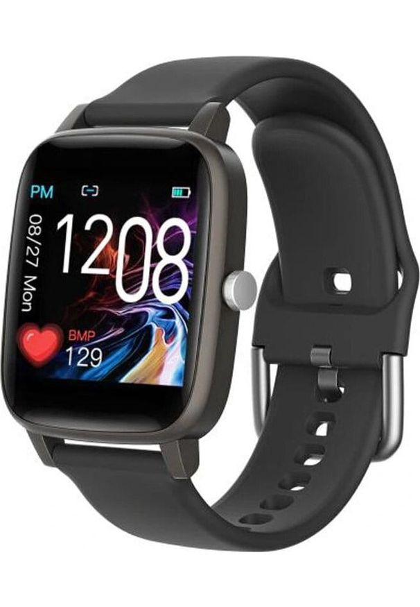 Smartwatch Bemi Ter 2 Czarny. Rodzaj zegarka: smartwatch. Kolor: czarny