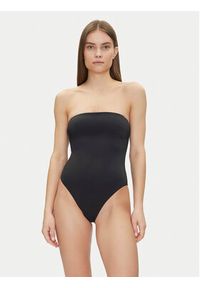 Calvin Klein Swimwear Strój kąpielowy Bandeau One Piece-Rp KW0KW02709 Czarny. Kolor: czarny. Materiał: syntetyk