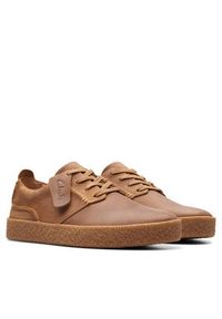 Clarks Sneakersy Streethill Lace 26174539 Brązowy. Kolor: brązowy. Materiał: skóra #6